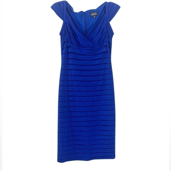 Adrianna Papell Blue Dress - Picture 3 of 5